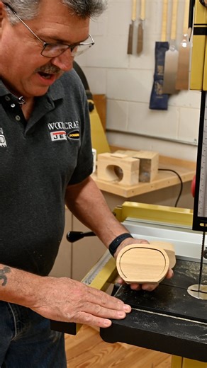 It’s that easy! A basic bandsaw box can be easily customized to fit whatever style you are looking for, plus they are quick and easy to make. #woodcraft #woodworking #bandsaw #safety #woodworker #woodshop #tipsnadtricks #wood | Woodcraft