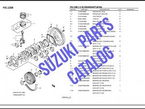 Suzuki Vitara (LY) | PARTS catalog 🚗