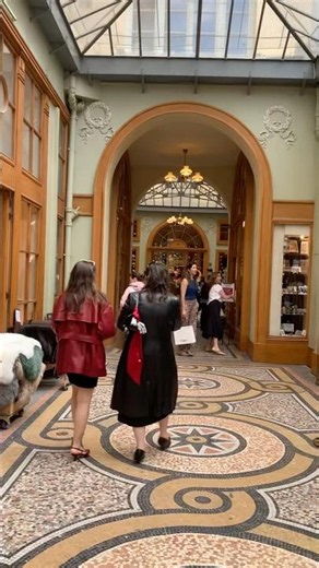 Walk in Paris 🇫🇷 Galerie Vivienne #Paris #chill#法國#巴黎