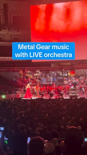 40K views · 1.8K reactions | Metal Gear music with a live orchestra at the London Royal Albert Hall! | Eurogamer | Facebook