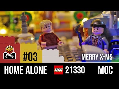 MS4L collects #03 - Home Alone LEGO® 21330 - MOC Diorama