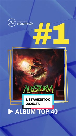 A 2025/27. heti slágerlisták élén: Alestorm ● DESH ● Matt Sassari, HUGEL feat. Sonique ● TNT ● Ed Sheeran ● Ricchi e Poveri #slagerlista #slagerlistak #zene #hivatalosmagyarslagerlistak #officialhungariancharts #alestorm #desh #mattsassari #hugel #sonique #tnt #edsheeran #ricchiepoveri @DESH @Matt Sassari @HUGEL @Sonique Saturday @TNT zenekar @Ed Sheeran @Ricchi e Poveri @Supermanagement @MagneotonMusicGroup @sonymusichungary