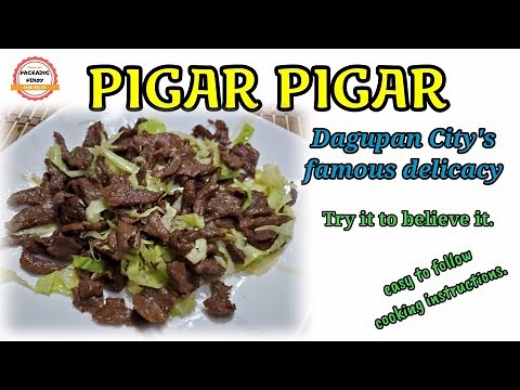 PIGAR PIGAR RECIPE | Dagupan City's famous delicacy.