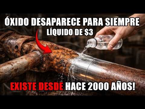 $3 Liquid: REMOVES ALL rust FOREVER, that's why they want to hide it!