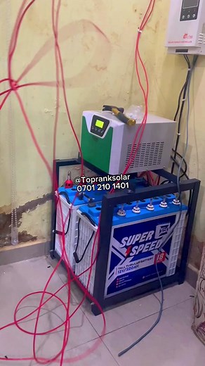 2.5KVA inverter and two 220Amps tubular batteries 🔥 Can be easily installed for you. Send us a DM or call us (phone number on the screen and also in bio) Trust Topranksolar to give you the best. 👉🏼Solar panels 👉🏼Solar generators 👉🏼Solar installations . . . . . . . #solarsystem #solarpower #solarpanel #toprankssolar #solarinstallation #solarinnigeria #solarsystem #solargenerator #nepa #creatorsearchinsights