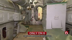 A Look Aboard Historic USS Batfish Amid Restoration From Flooding, Sinkhole