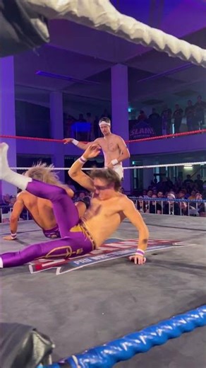 Double drop toe hold the long way!