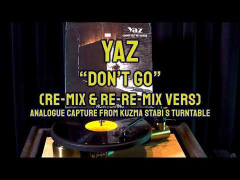Yazoo - Don't Go (Re-Mix & Re-Re-Mix Vers)