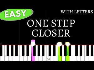 LINKIN PARK - One Step Closer | Easy Piano tutorial