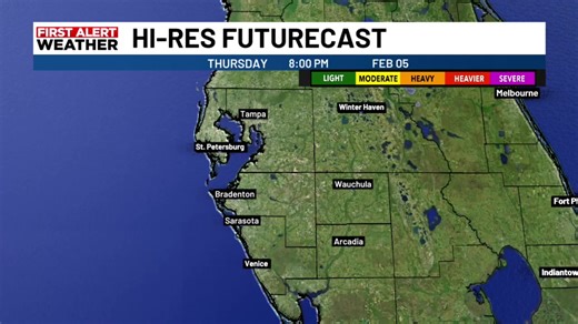 Meteor spotted last night. ABC7 First Alert Weather update on a warm up and then a cool down | ABC7 Sarasota - WWSB