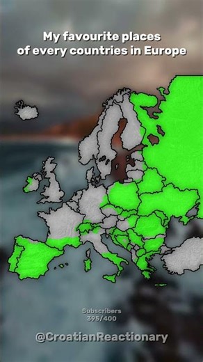 My favourite place of every European country