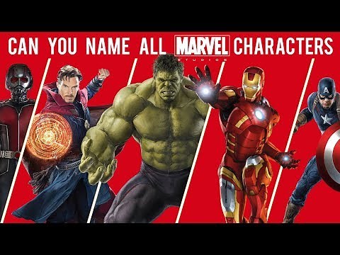 Can You Name All Marvel Characters?
