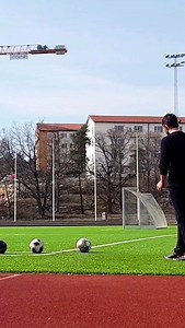 Let’s try it Differently.. Corner Kick ✈️ #trickshot #cornerkick #challenge #foryou #viral | Syle Matoshi