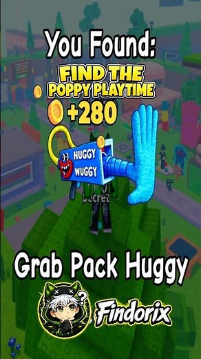 How to get Grab Pack Huggy💫Find the Poppy Playtime✨Roblox✨