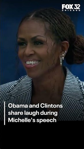 Michelle Obama's mention of Nobel Peace Prize sparks cheers and laughter