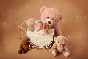 Vintage Stroller Newborn Photography Prop Baby Carriage