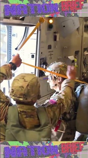U.S. Soldiers Brigade Combat Team conduct an airborne operation