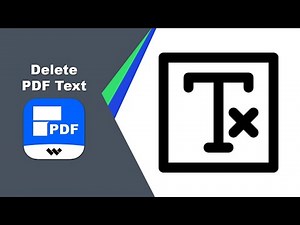 How to Remove Unwanted Text from a PDF Using Wondershare PDFelement