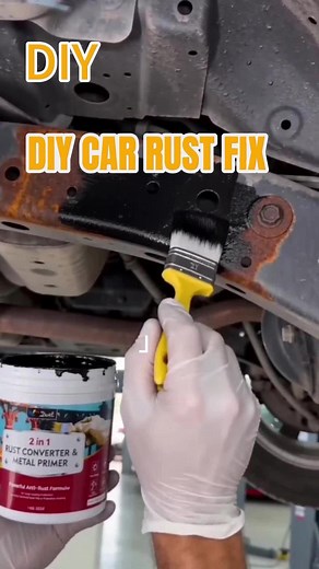 Fix Car Chassis Rust in 10 Mins (No Tools!)