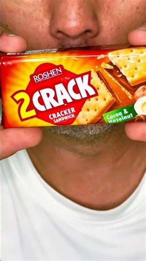 🧀 CRACKER SANDWICH Crunch! 🤯 | Super Satisfying Snack ASMR