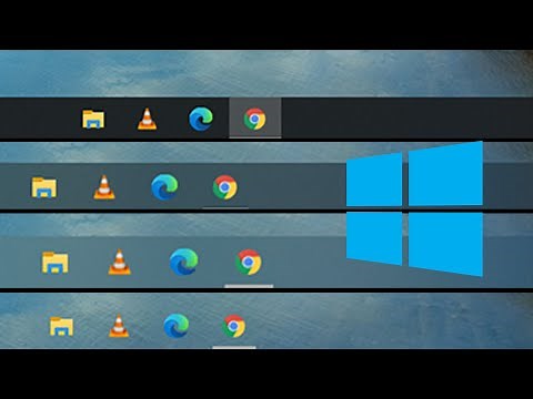 Make Windows 10 Taskbar Transparent/Translucent (without 3rd party software installation)