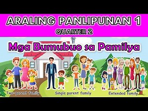 ARALING PANLIPUNAN 1 - QUARTER 2 | MGA BUMUBUO SA PAMILYA || TEACHER MHARIE