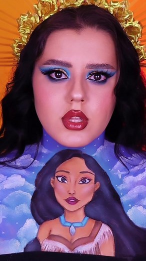 Makeup Inspiration: Pocahontas Style