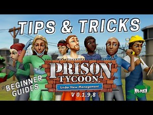 Prison Tycoon : New Management | Beginner | Helpful Tips & Tricks | Gameplay