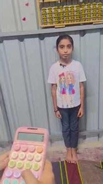 Abacus Addition and Subtraction/ Using finger Abacus techniques🧮 #education #learning #viral #abacus