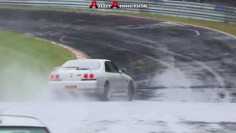 JDM no Nürburgring: carros japoneses soltando fogo na pista