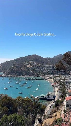 ☀️ My 10 favorite things to do in Catalina Island: ✨ Ziplining 🌿 Wrigley Memorial & Botanic Garden 🏖️ Descanso Beach Club 🛶 Kayaking the coast 🚗 Exploring Avalon by golf cart 🐎 Horseback riding with ocean views ⛸️ Roller skating by the water 🏛️ Catalina Casino tour 💆‍♀️ Relaxing massage ⛳ Glow Golf 🌴 No two Catalina trips are ever the same, but these are the experiences I always find myself coming back to. 🌊✨ What’s at the top of your Catalina bucket list? @Catalina Express @Catalina Is