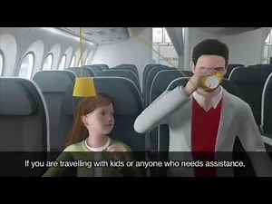 Avianca Airlines Boeing 787 Safety Video