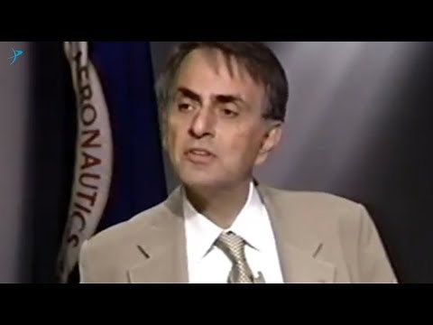 Carl Sagan Unveils the Pale Blue Dot