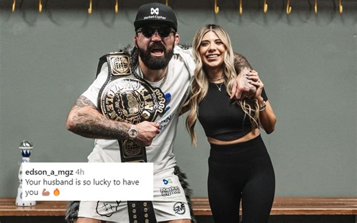 "Your husband is so lucky" - Mike Perry's wife Latory's love-struck message leaves fans reeling with 'couple goals'
