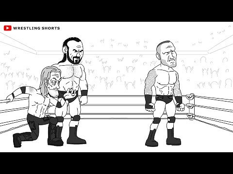 WWE Summerslam Parody Cartoon: Drew McIntyre vs Randy Orton