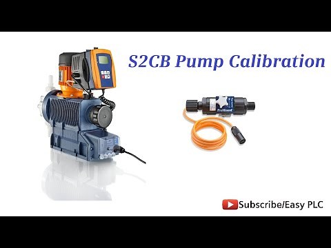 S2CB Prominent Sigma Dosing/metering Pump Calibration Procedure Step by Step