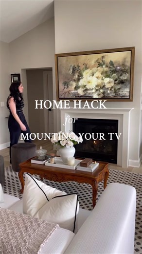 Pull-Down TV Mount: A Smart Home Hack