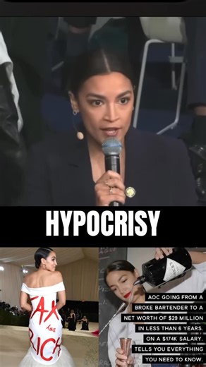 Cathy Talk | Explaining America on Instagram: "Hypocrisy is vulnerability spoken by the biggest hypocrite AOC"