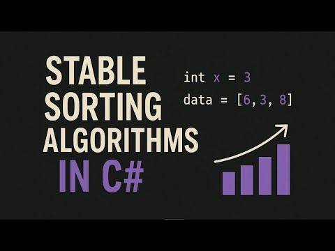 Stable Sorting in C#