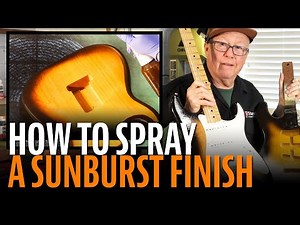 How to mix colors for a Fender 2-tone sunburst
