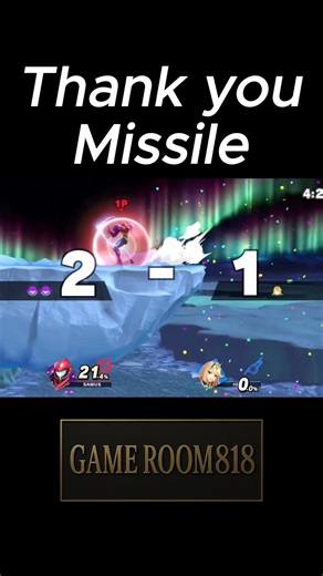 Thank you Missile | Samus vs Pyra/Mythra #shorts