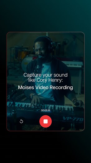 POV: You just turned your session into a full video performance, without leaving Moises. Video Recording in Moises lets you create, record, and share—all in one place. Oh, and while you’re recording… join the #MoisesJamSessionsContest with Cory Henry! Submit your cover or remix of “Dance” by Nov 21 for a chance to win up to $50K in cash and prizes, including a Times Square billboard feature, a trip to NAMM 2026, and more. Use Moises Video Recording to create your version, and enter with #MoisesJ