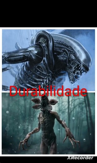 Xenomorfo Vs Demongorgon. #alien #xenomorph #demongorgon #strangerthings