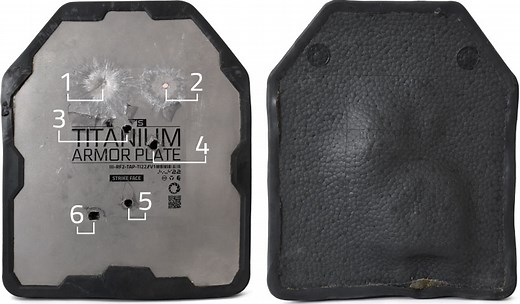 New Mantis Titanium Armor Plate from Adept Armor