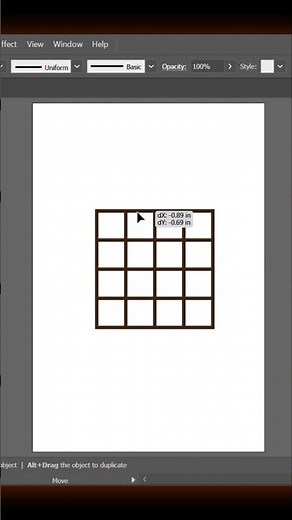 Qiuck Tip - How to Use the Rectangular Grid Tool in Adobe Illustrator #illustratortips #photoshop