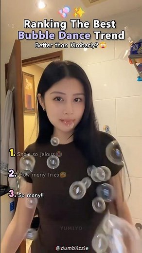 Best Bubble Dance Trend 🫧😂 Part 3