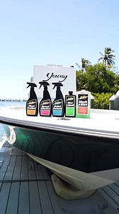 Captain Bean tested, Captain Bean approved! Starbrite Ceramic's set is a game-changer—perfect for fiberglass, chrome, stainless steel, rubber, plastic, and painted surfaces. Quick, easy, effortless results every time! Check out the whole lineup and tell us what you think! 👇 Bean Sportfishing #SpeedDetailer #StarbriteCeramic #BoatMaintenance | Star brite Solutions