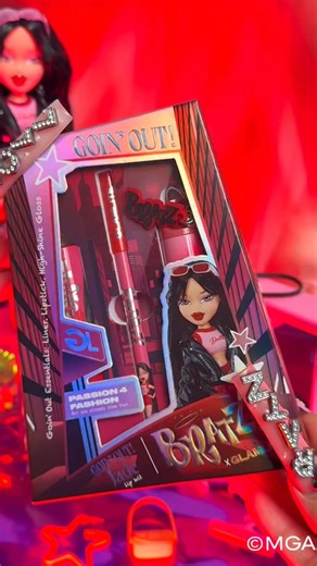 85 shares | Steal the spotlight with the Bratz x Glamlite Goin’ Out Jade Lip Kit ❤️ With a sculpting berry-brown liner, a creamy pink-beige lipstick, and a high-shine bronze-pink gloss, this lip kit is giving big Jade energy  Get 25% off the perfect pout — use code BRATZ25 at checkout today only! ✨ | Glamlite | Facebook