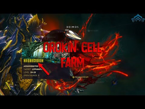 Warframe - EASY Orokin Cell Farm!