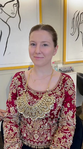 It was a pleasure having A Turkish Bride For All Her Events- Revealing Her Baraat Look- How Stunning she Looked❤️ | Sanober Yasir